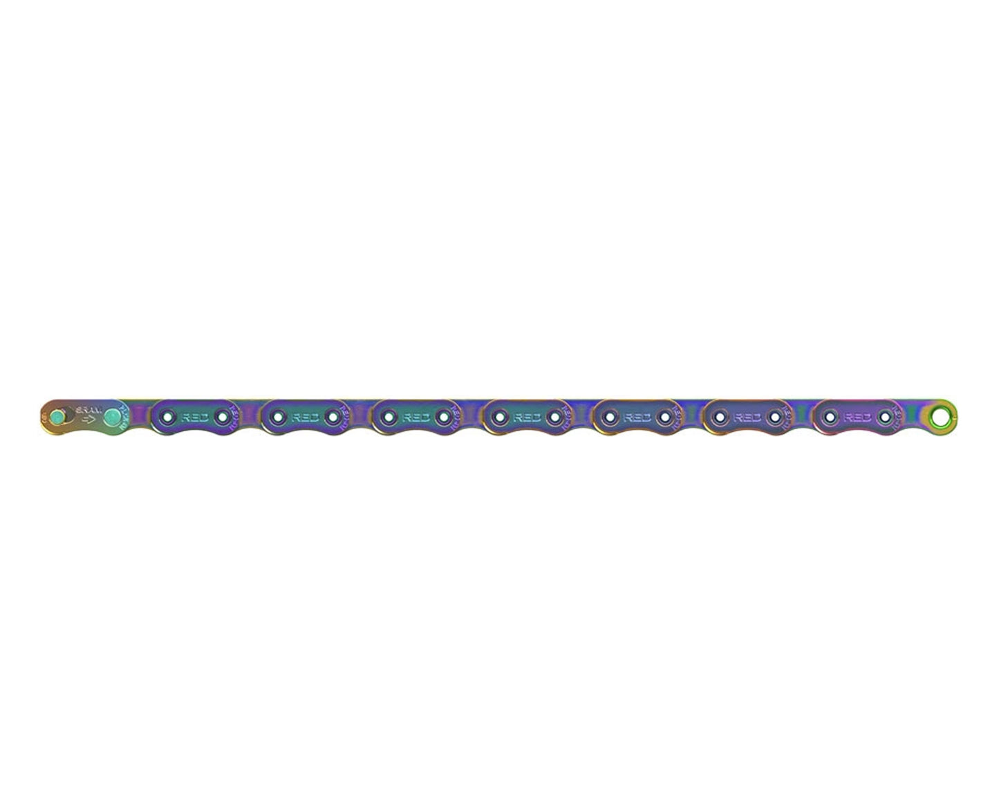SRAM Red AXS D1 Flattop Chain 120L Rainbow