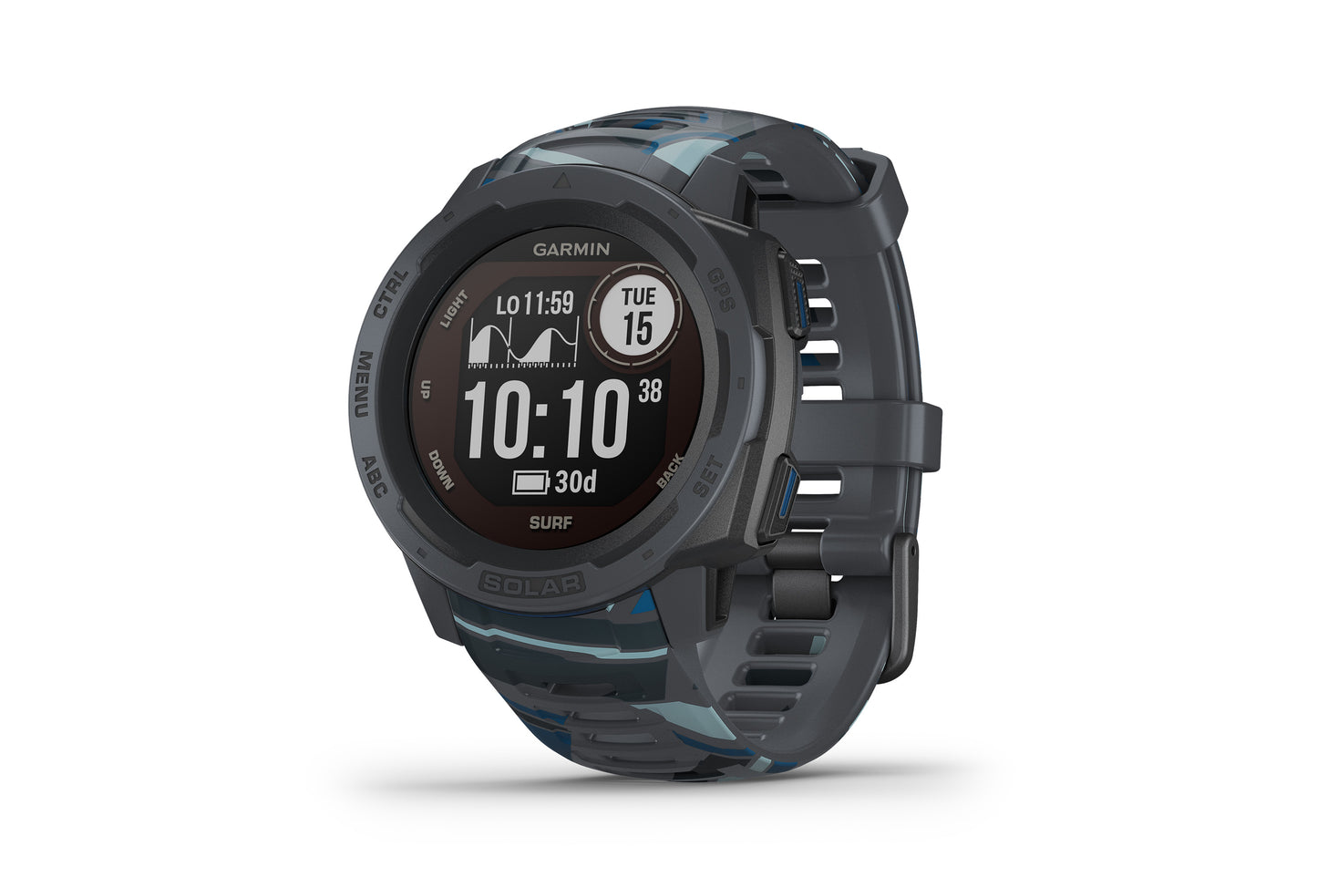Garmin Instinct Solar Surf Edition Pipeline