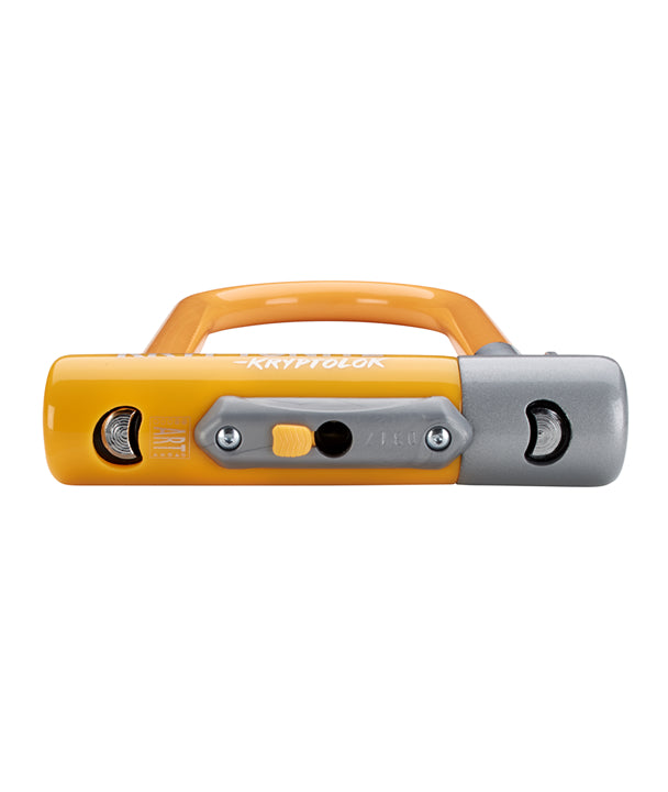 Kryptonite Kryptolok Mini-7 w/Flexframe-U Bracket - Lt.Orange