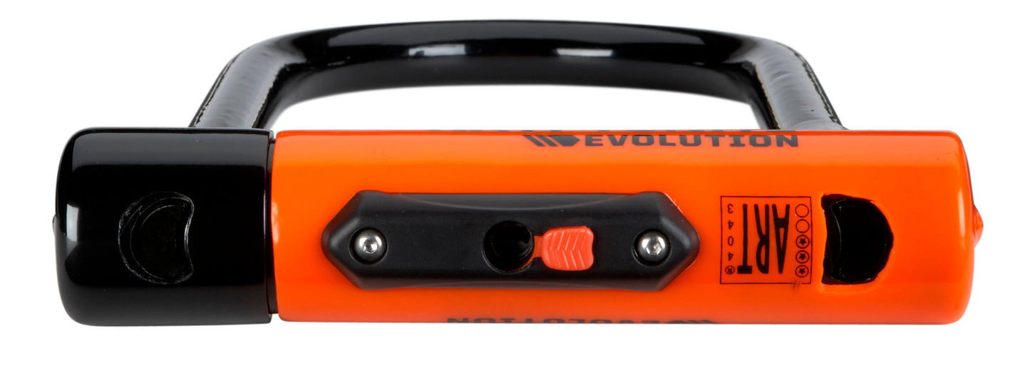 Kryptonite Evolution STD U-Lock Double Deadbolt 14mmx101mmx229mm Org