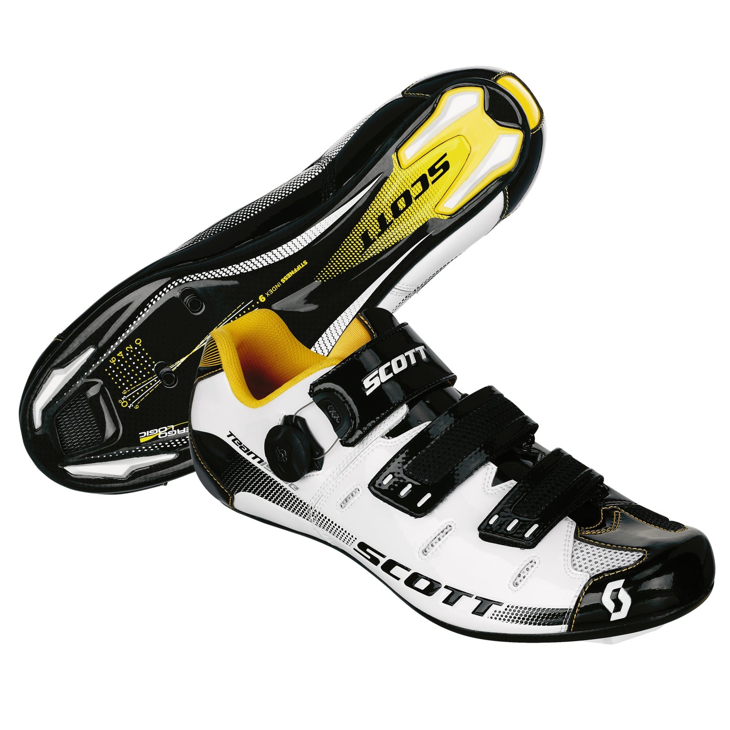 Scott Road Shoe Team Issue White/Black Gloss