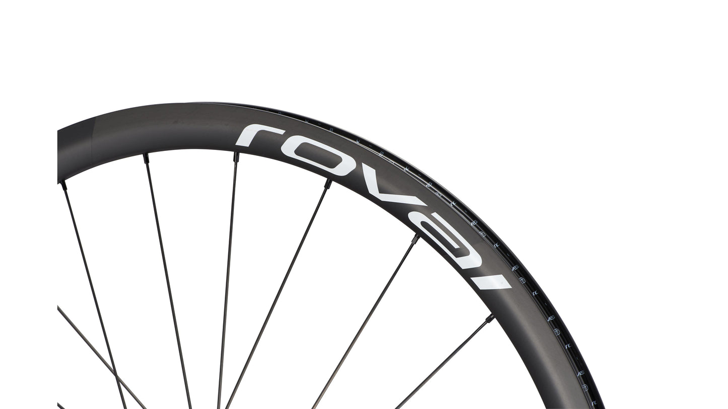 Specialized Roval Alpinist CLX II - Satin Carbon/gloss White 700c Front