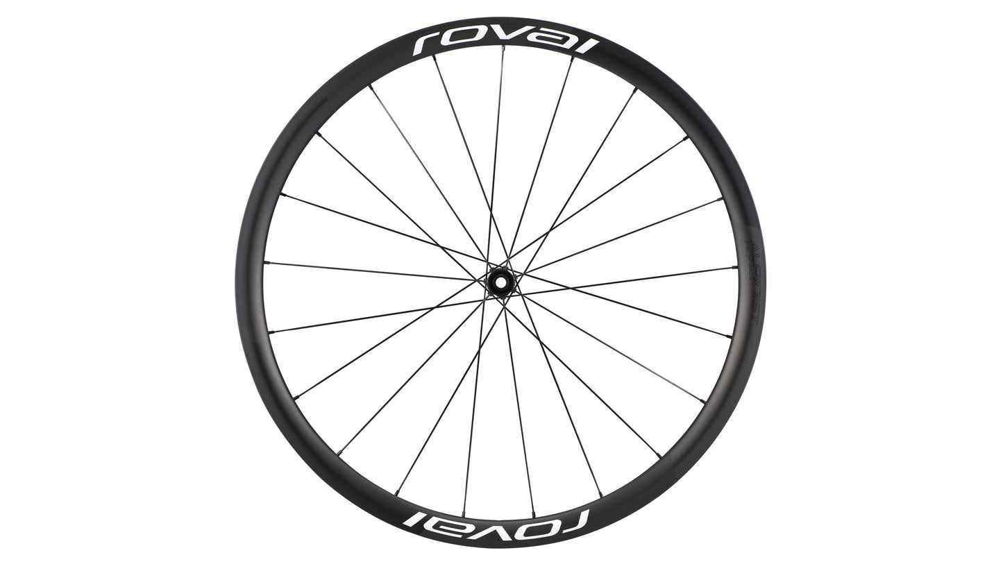 Specialized Roval Alpinist CLX II - Satin Carbon/gloss White 700c Front