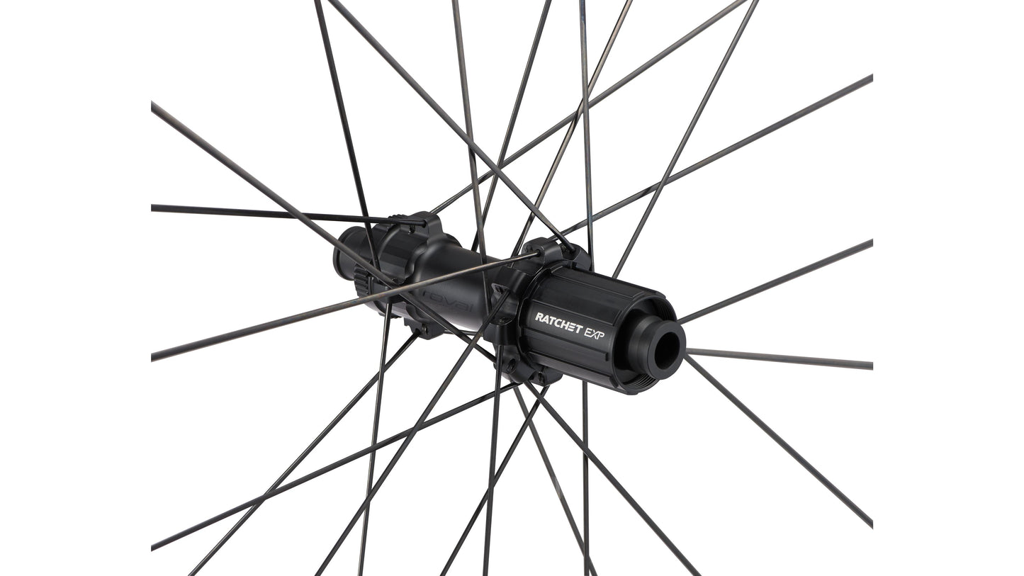 Specialized Roval Alpinist CLX II - Satin Carbon/gloss White 700c Front