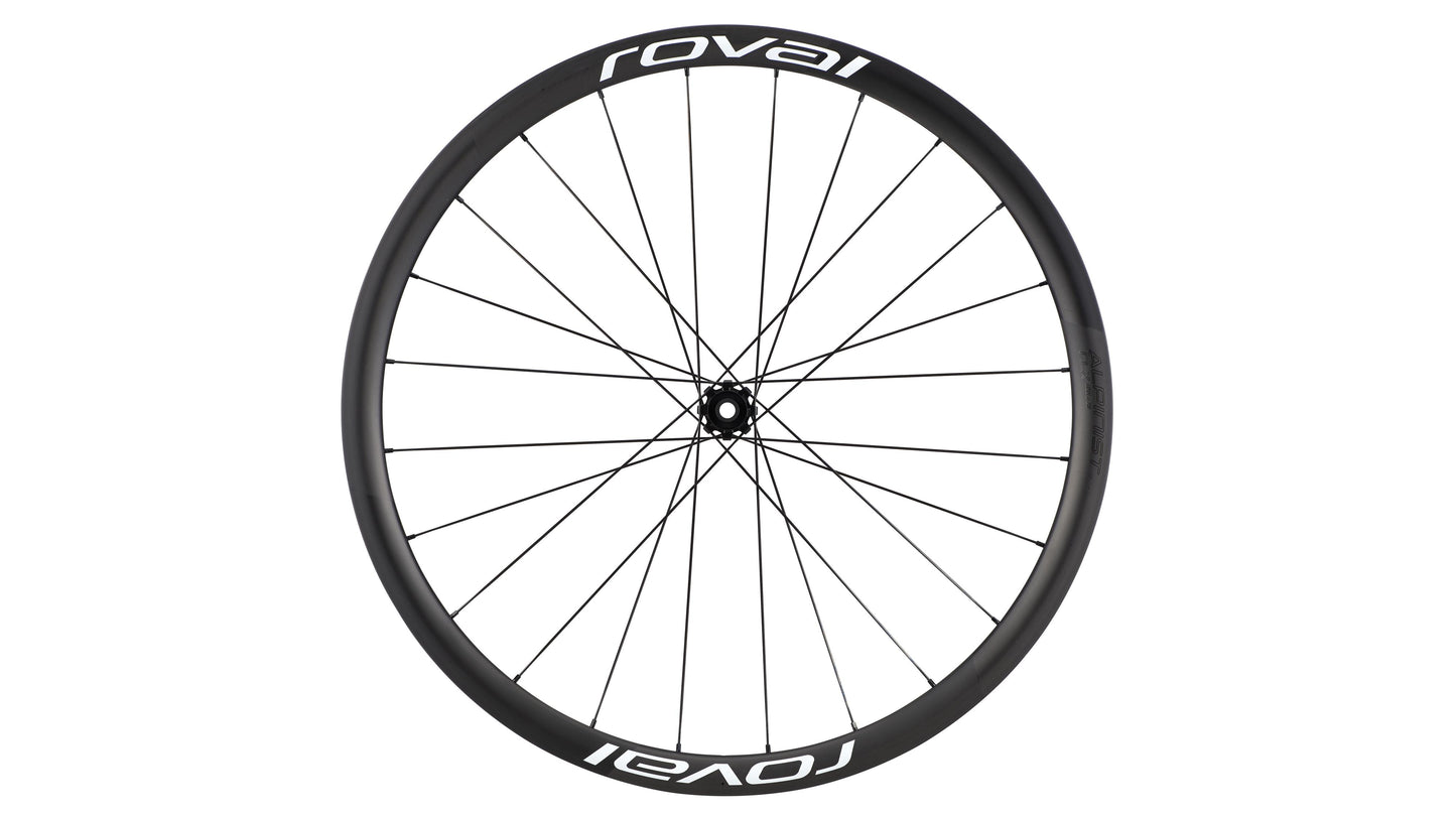 Specialized Roval Alpinist CLX II - Satin Carbon/gloss White 700c Front