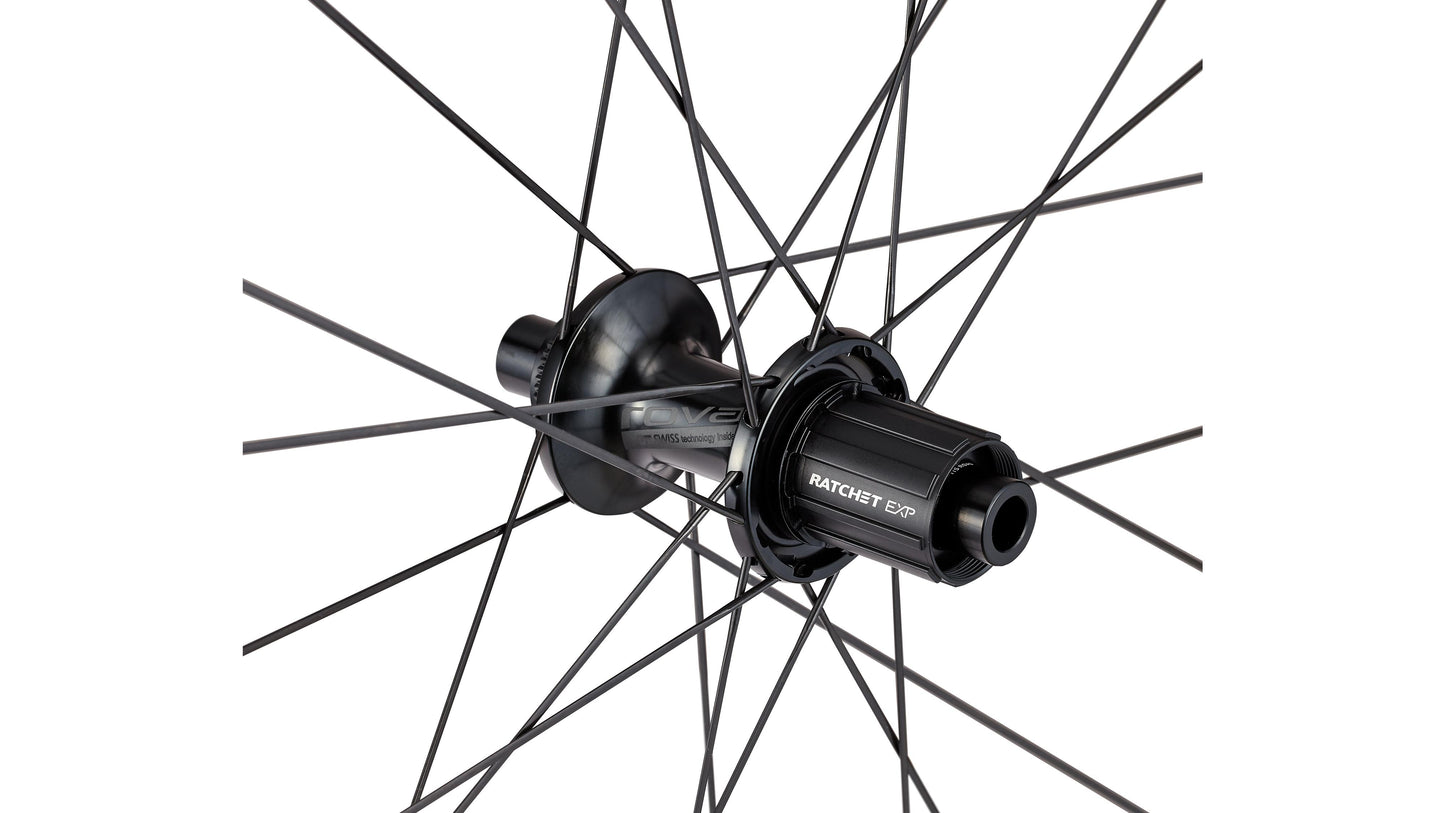 Specialized Roval Rapide CLX II - Satin Carbon/gloss Black 700c Front