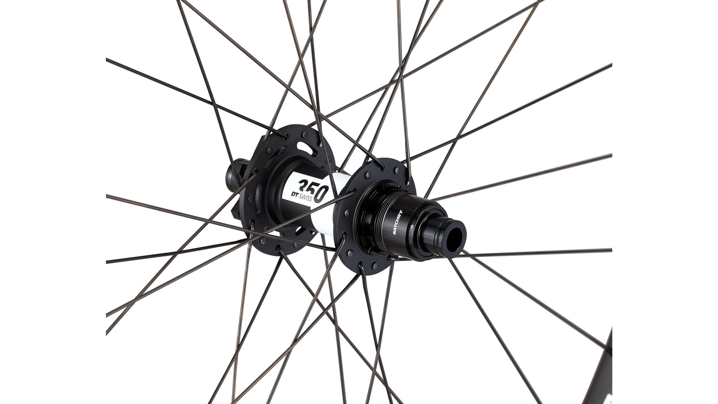 Specialized Roval Traverse SL II 350 6B - Satin Carbon/gloss Black 29 Rear 28H