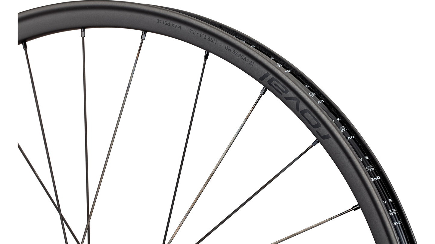 Specialized Roval Traverse HD 240 6B - Satin Carbon/gloss Black 27.5 Rear 28H