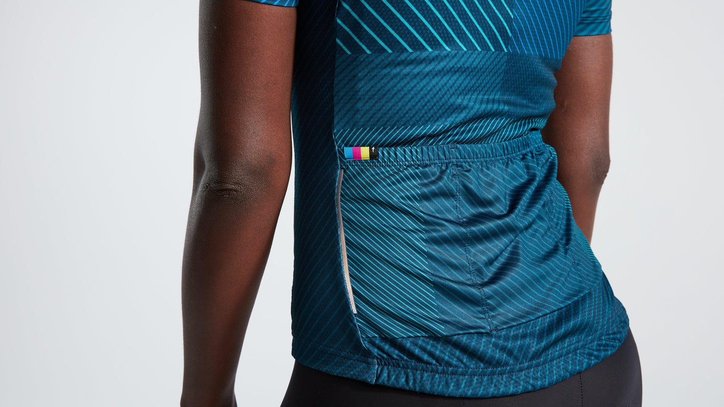 Specialized Sl+ Logo Stripe Jersey Ss Wmn Jersey