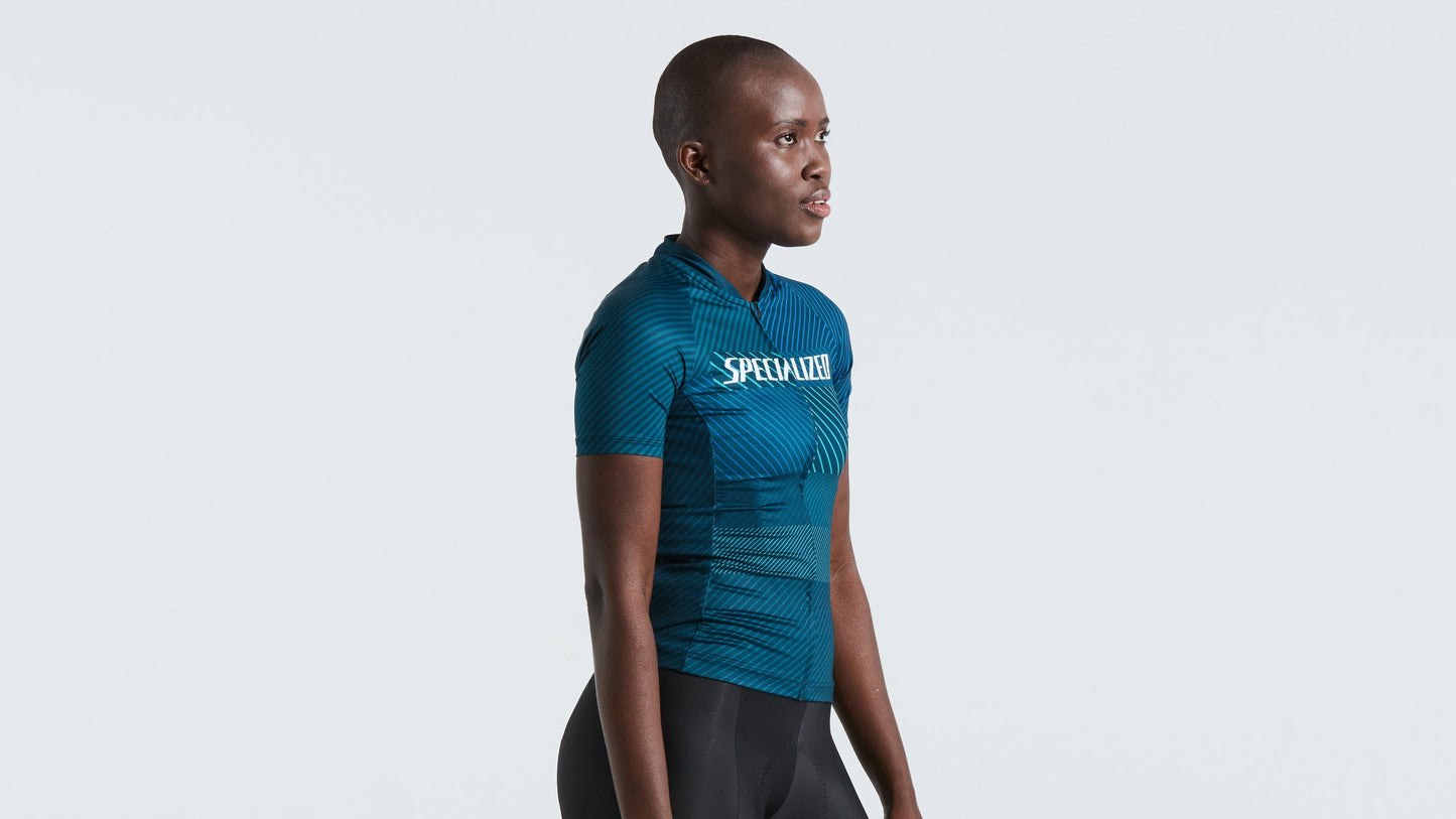 Specialized Sl+ Logo Stripe Jersey Ss Wmn Jersey