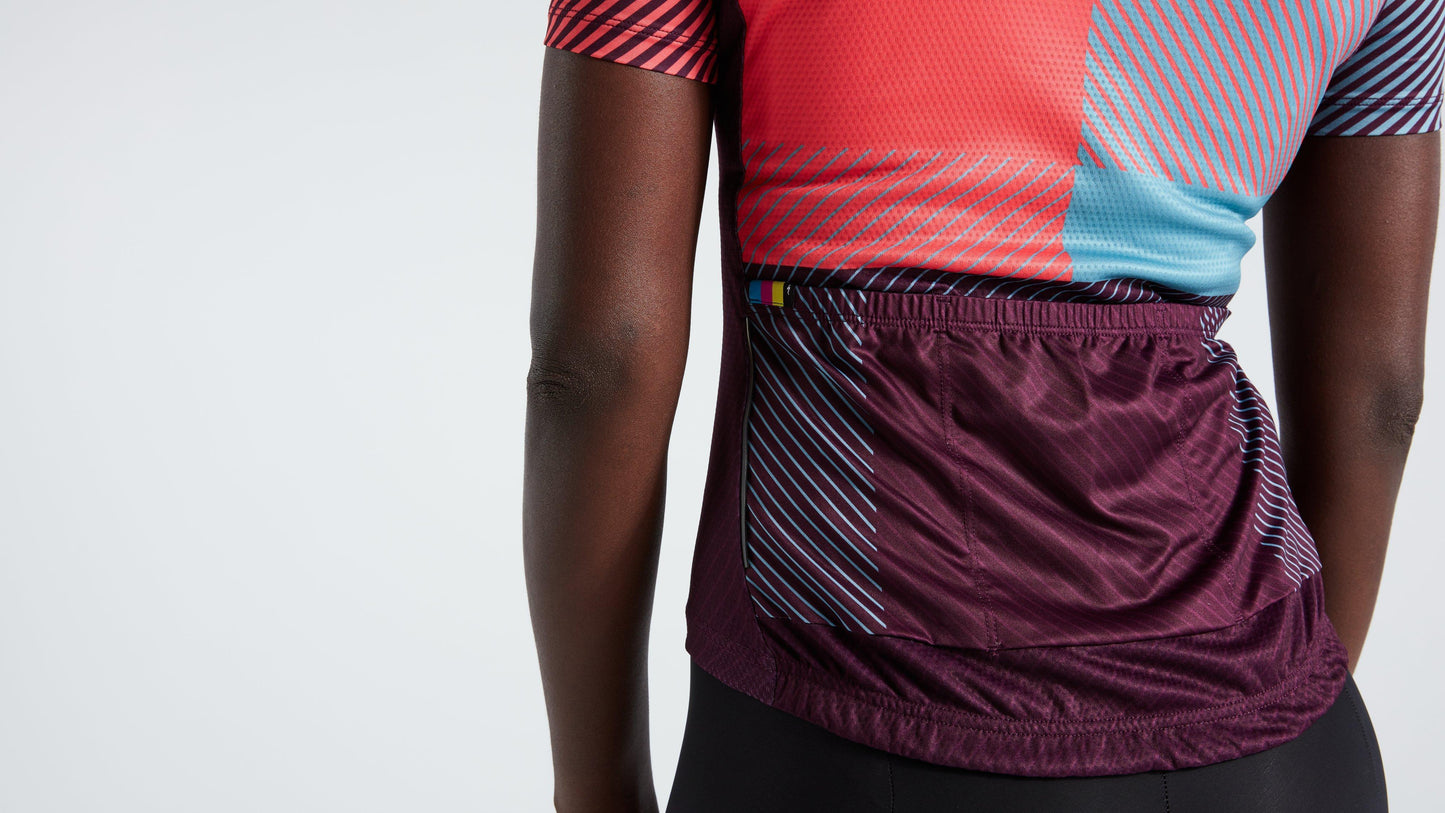 Specialized Sl+ Logo Stripe Jersey Ss Wmn Jersey