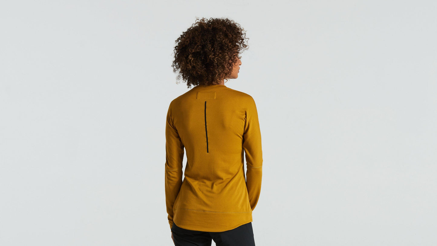 Specialized Women's Trail Thermal Jersey - Harvest Gold XL