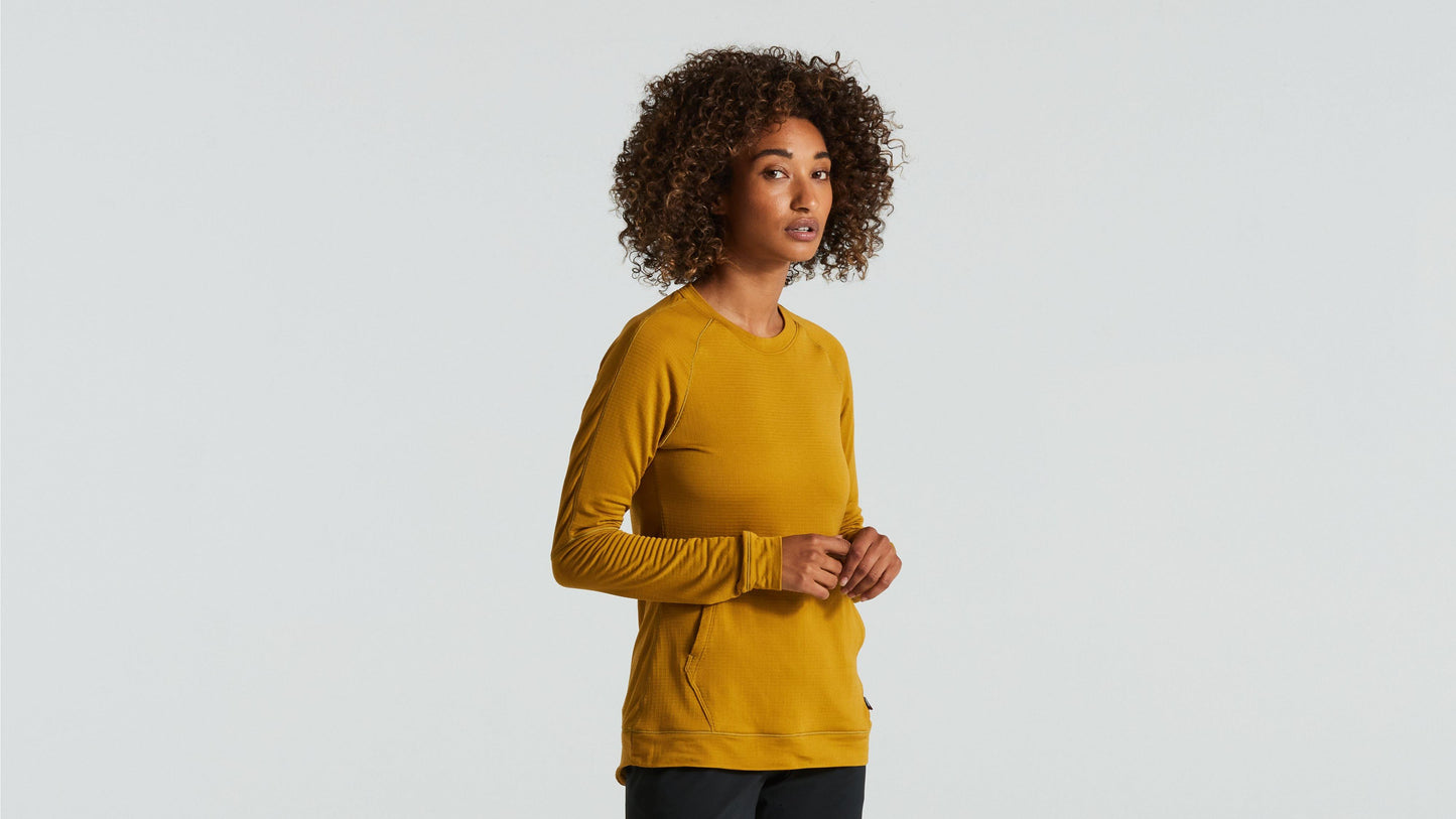 Specialized Women's Trail Thermal Jersey - Harvest Gold XL