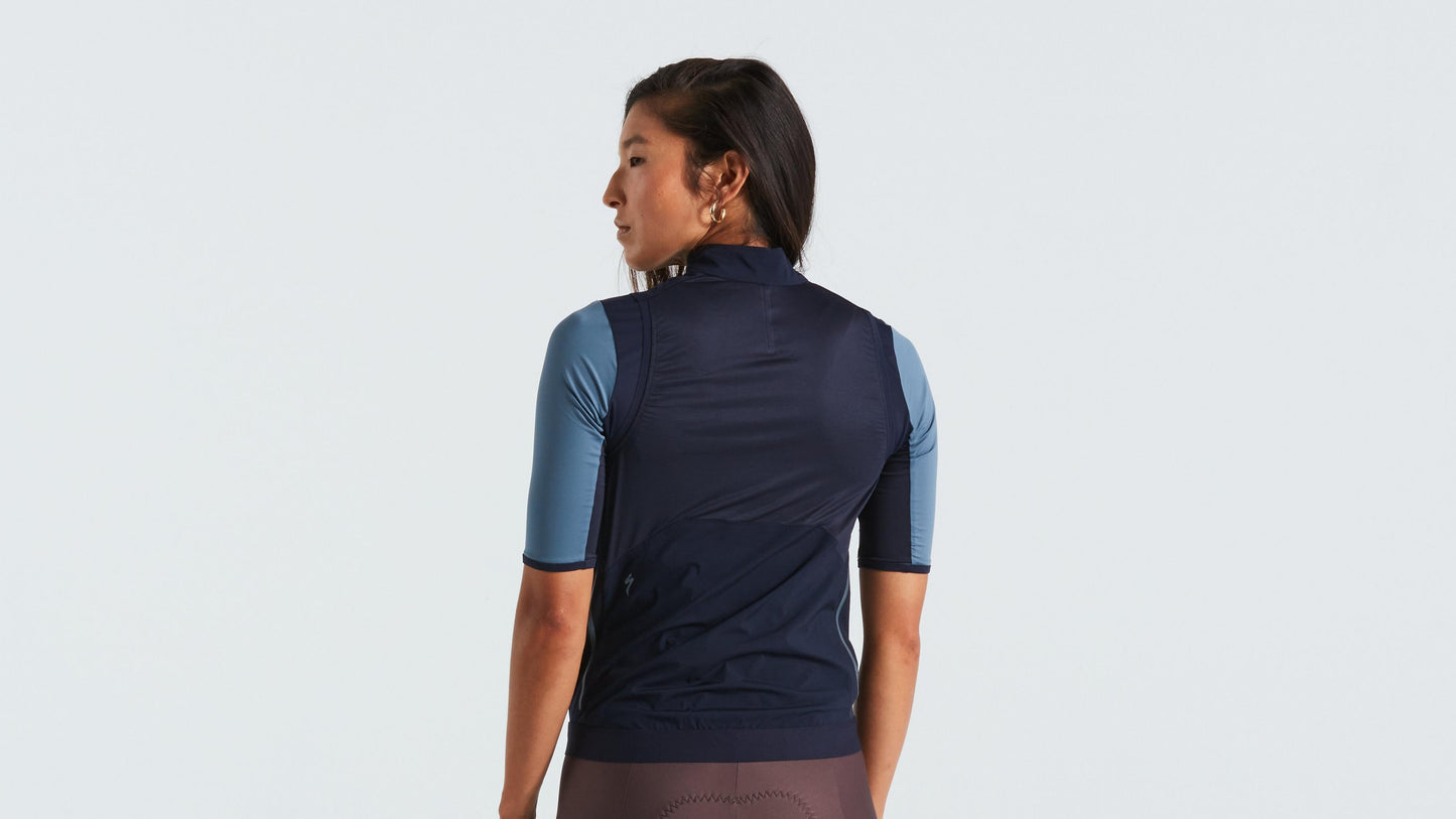Specialized Women's Prime Wind Vest - Dark Navy L