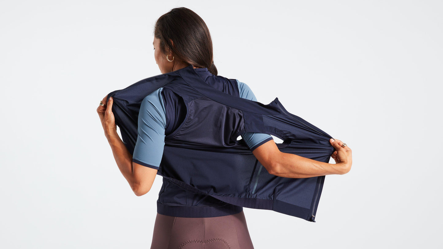Specialized Women's Prime Wind Vest - Dark Navy XS