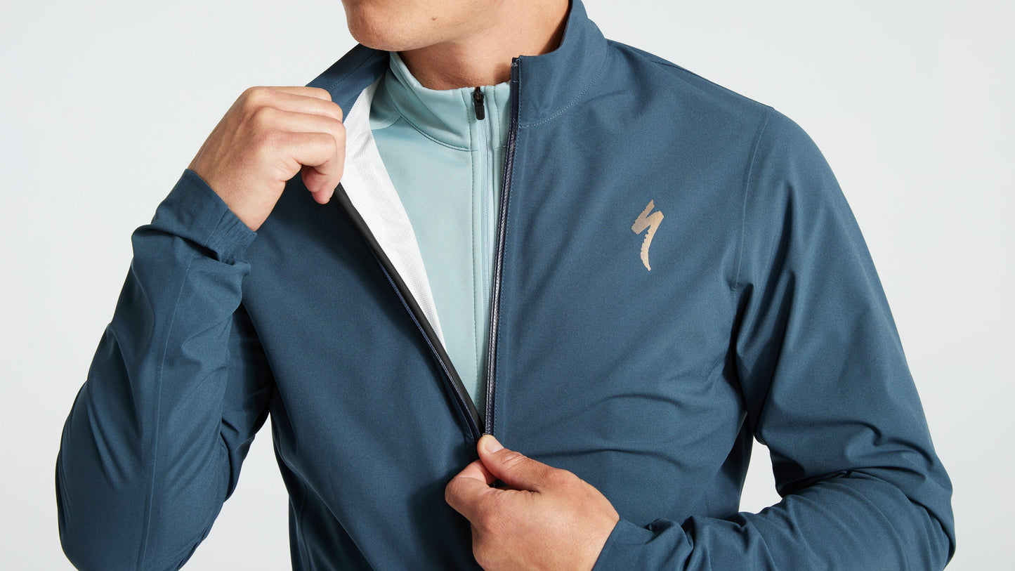 Specialized Men's RBX Comp Rain Jacket - Cast Blue M