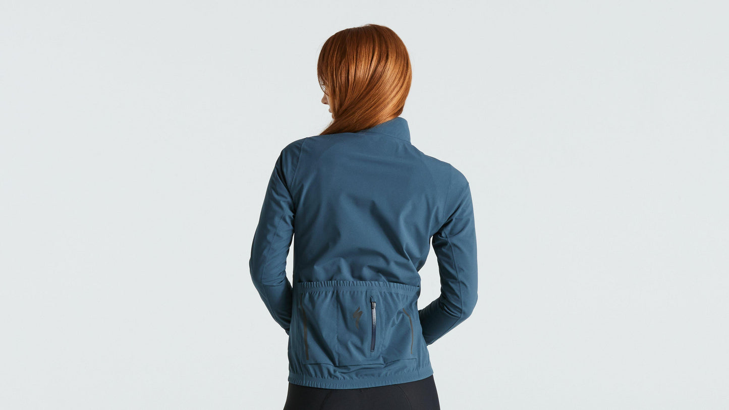 Specialized Women's RBX Comp Rain Jacket - Cast Blue XL