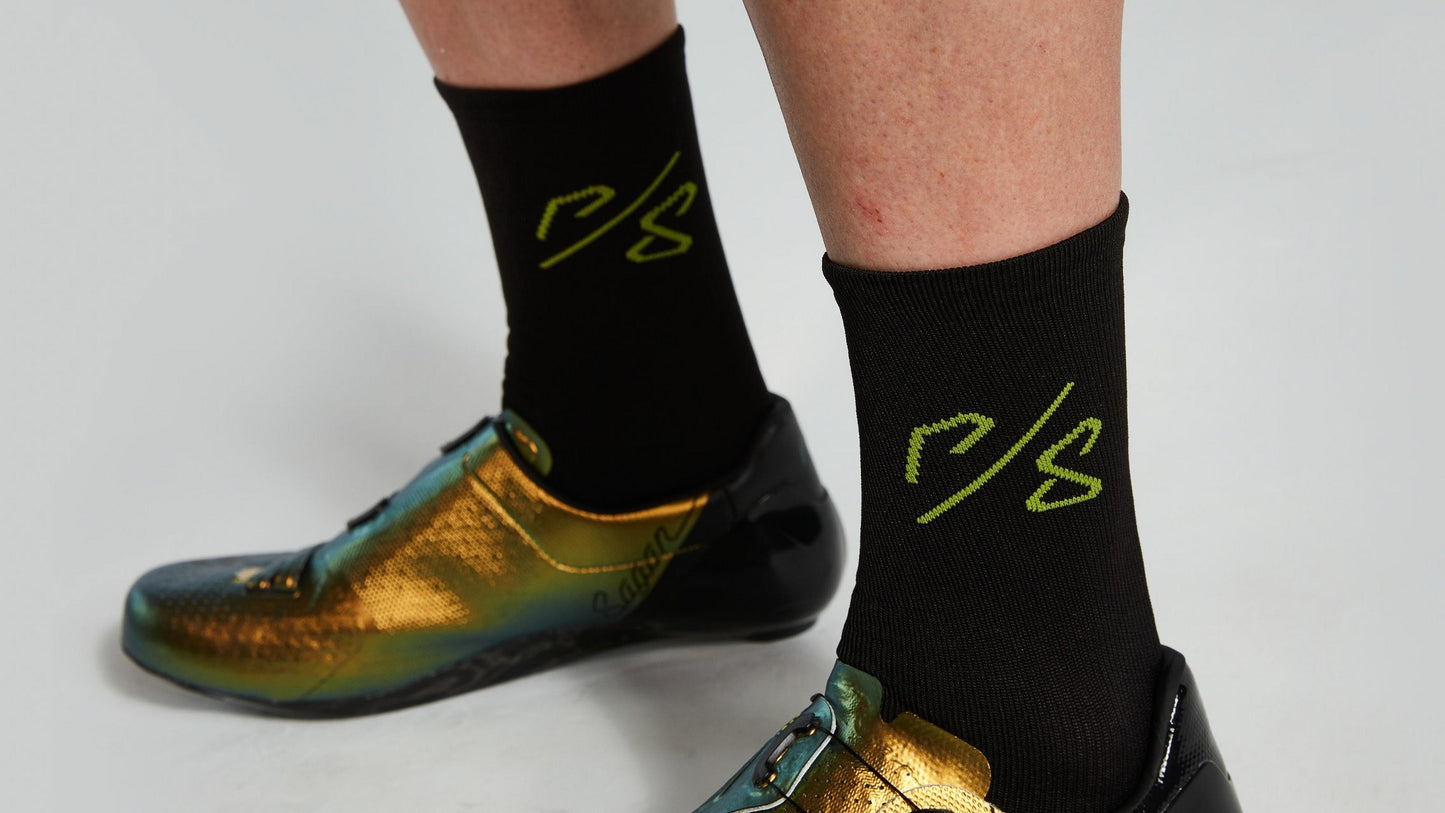 Specialized Soft Air Tall Sock Sagan Decon Green