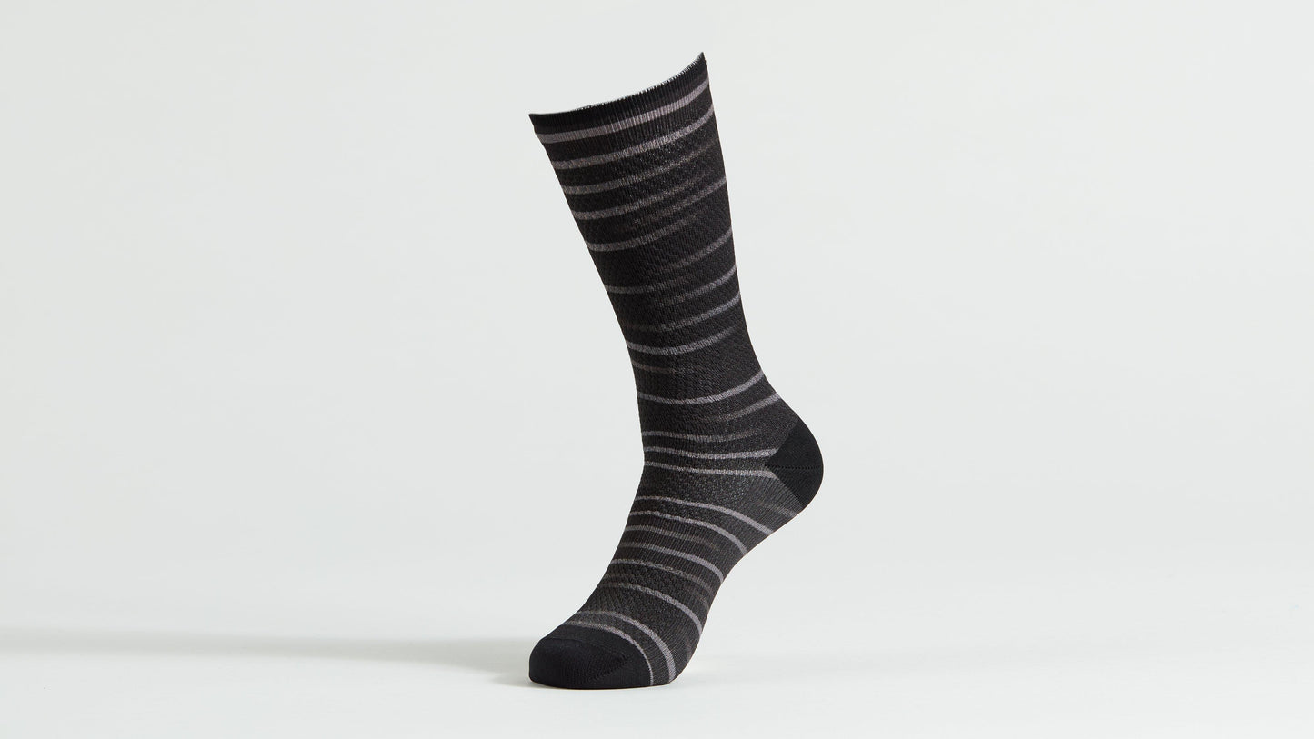 Specialized Soft Air Tall Socks - Black Mirage L