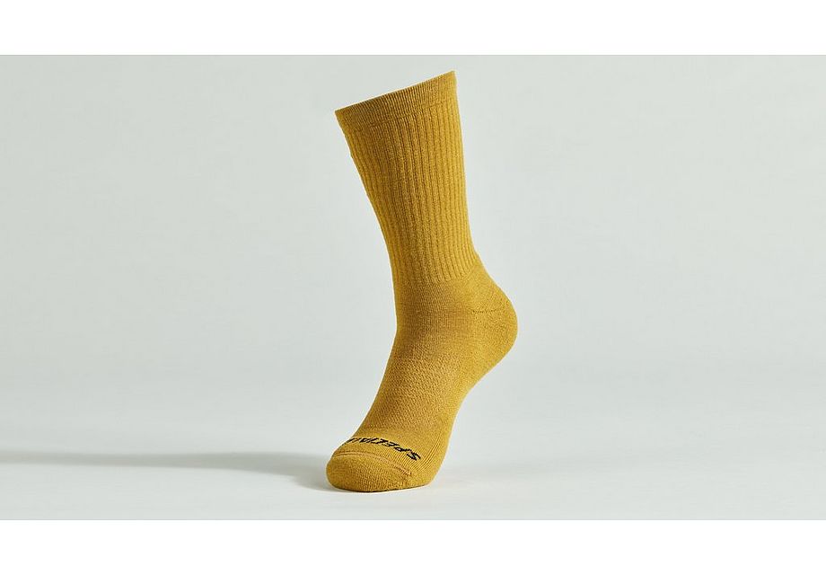 Specialized Merino Midweight Tall Logo Sock - Hrvgld M