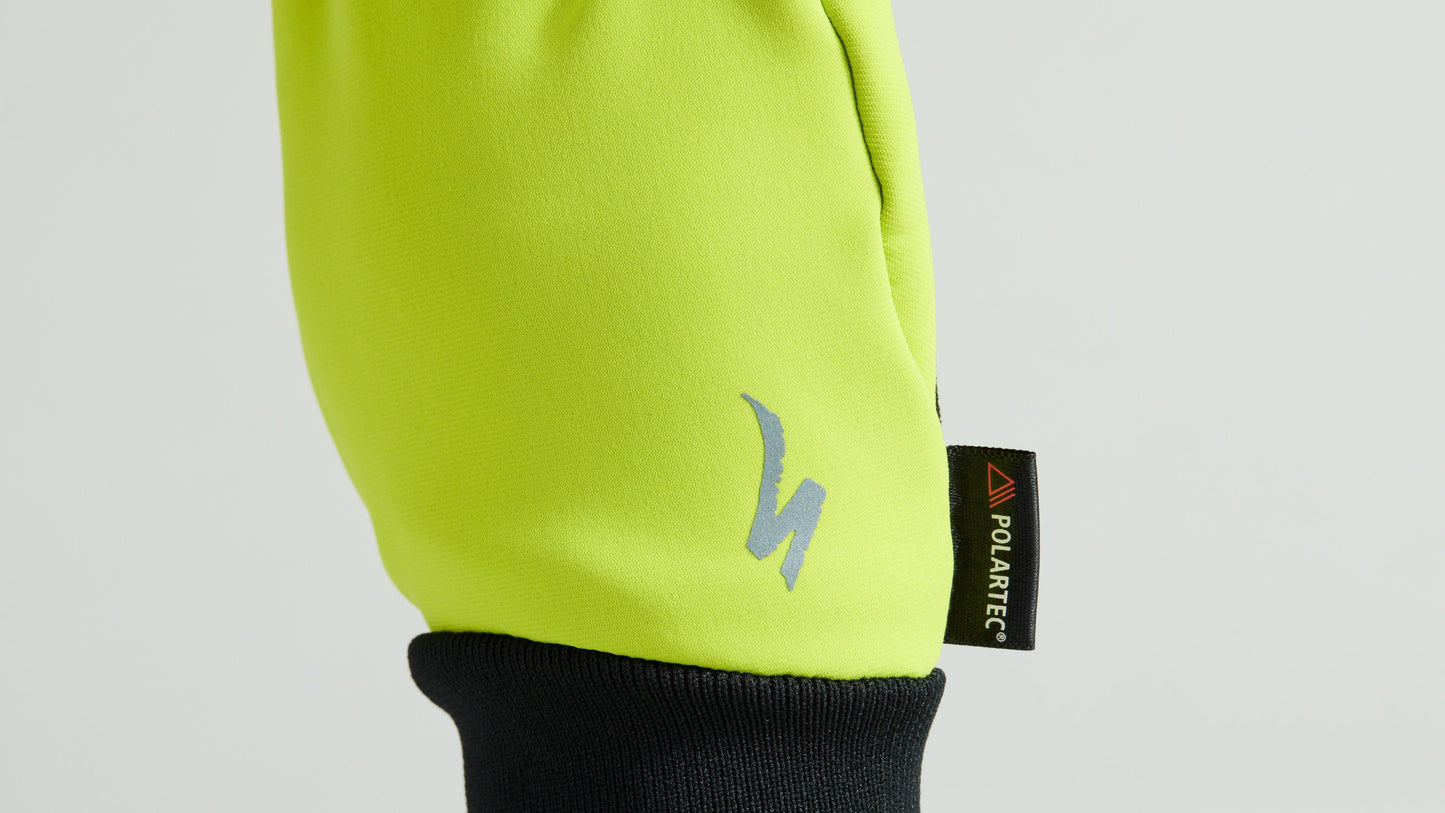 Specialized Softshell Deep Winter Gloves - Hyper Green L