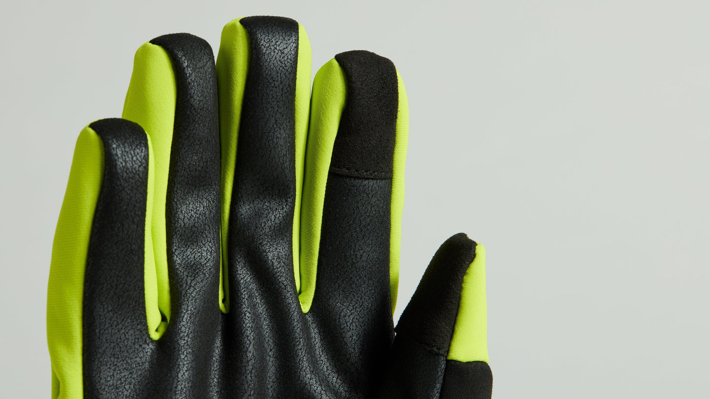 Specialized Softshell Deep Winter Gloves - Hyper Green L