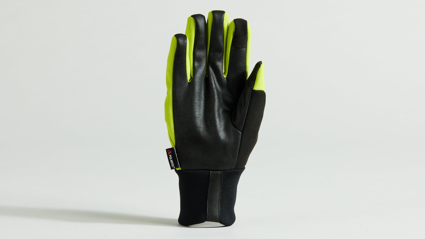 Specialized Softshell Deep Winter Gloves - Hyper Green L