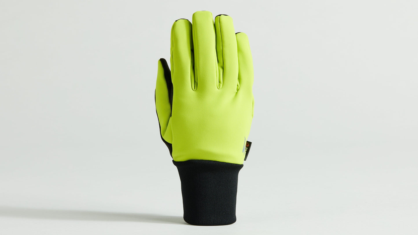Specialized Softshell Deep Winter Gloves - Hyper Green L