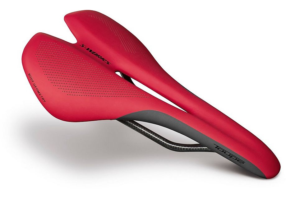 Specialized S-Works Toupe Carbon Saddle Team Red 143mm – Rock N' Road