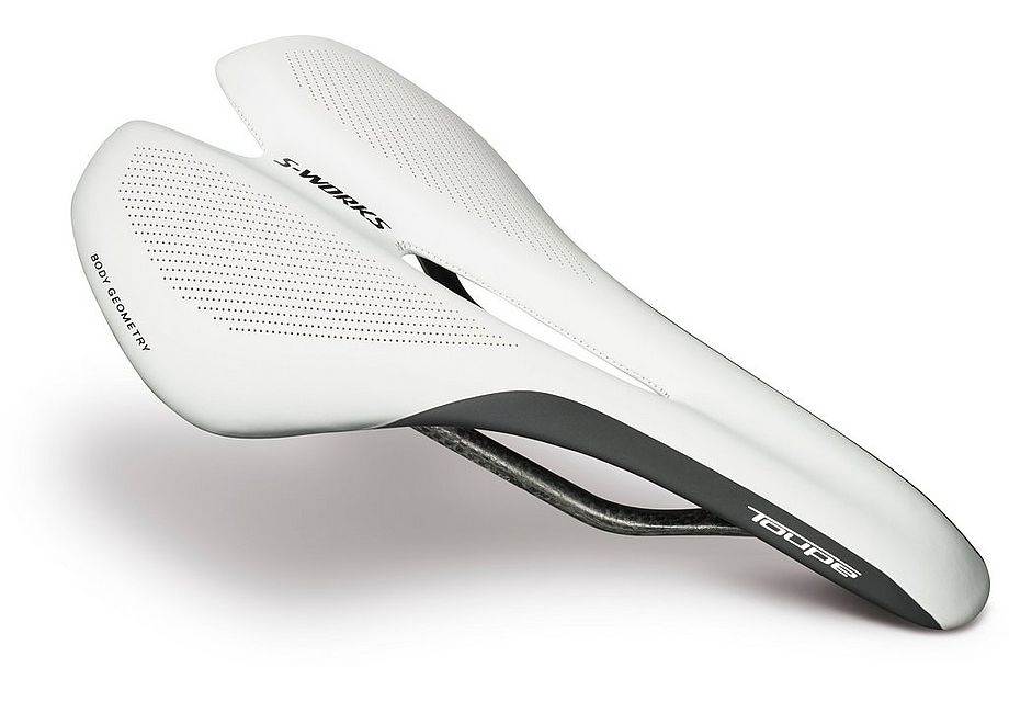 Specialized S-Works Toupe Carbon Saddle White 155mm