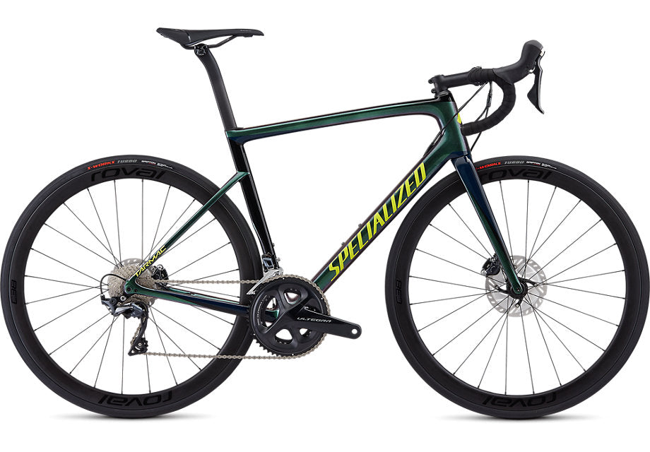 2019 Specialized Tarmac Men Sl6 Expert Disc Chameleon Green/Cast Blue/Tarm