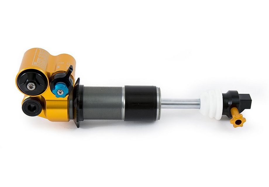 Specialized Enduro Ohlins Shock Rear Shock Gold/Silver One Size
