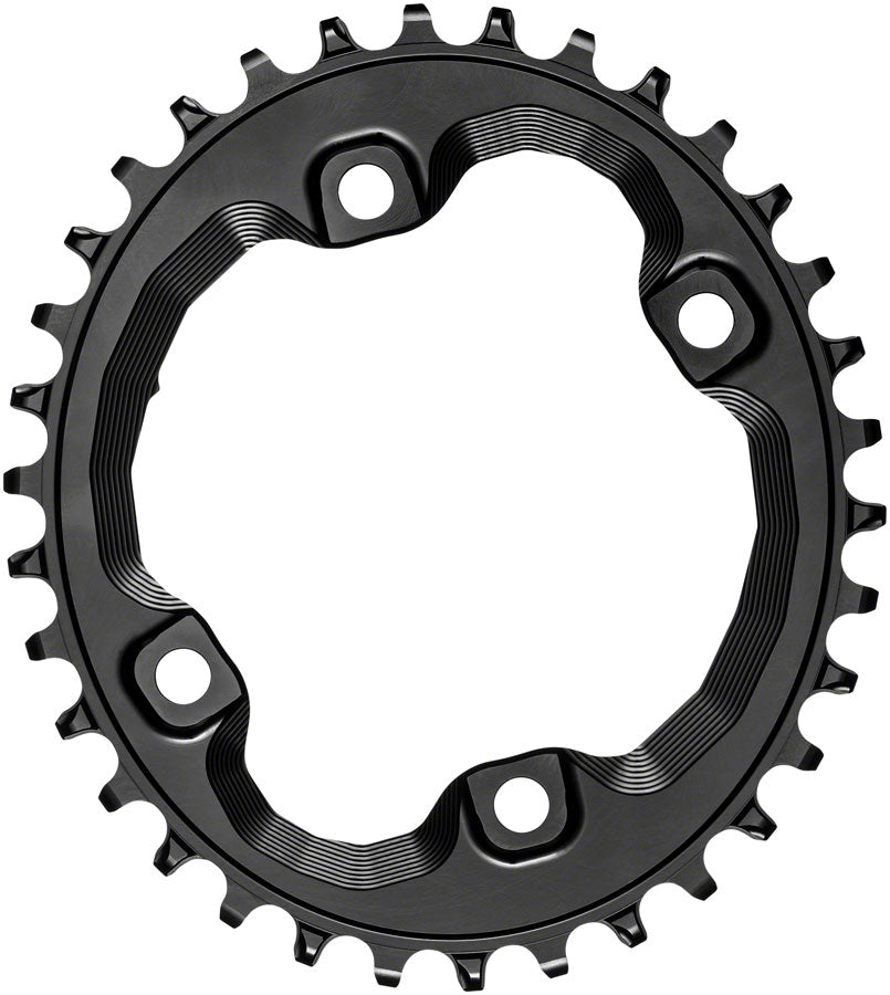 absoluteBLACK Oval 96 BCD Asymmetric Chainring for Shimano XT M8000/SLX M7000