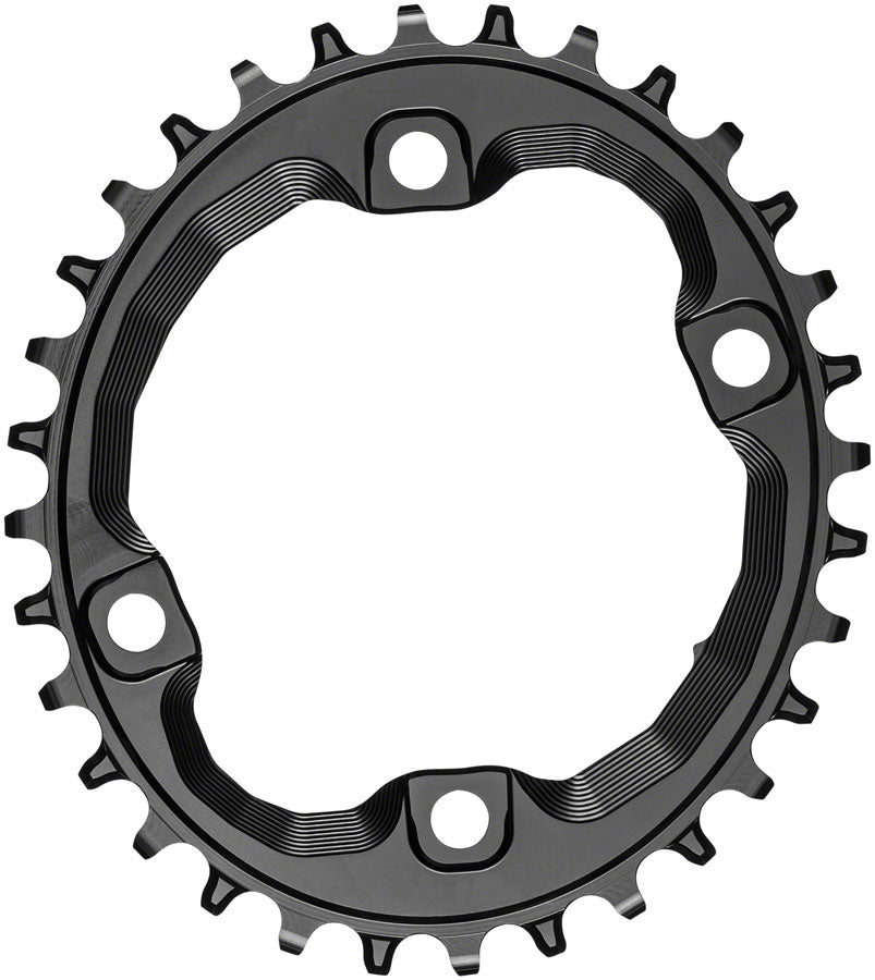 absoluteBLACK Oval 96 BCD Asymmetric Chainring for Hyperglide+