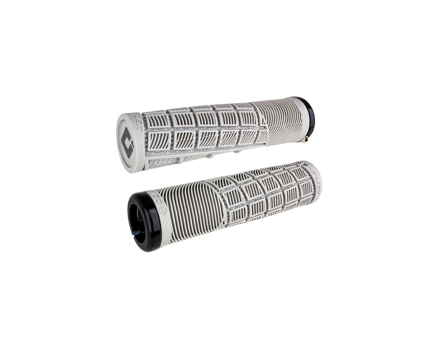 ODI REFLEX V2.1 LOCK-ON GRIPS - GRAPHITE/GRAY