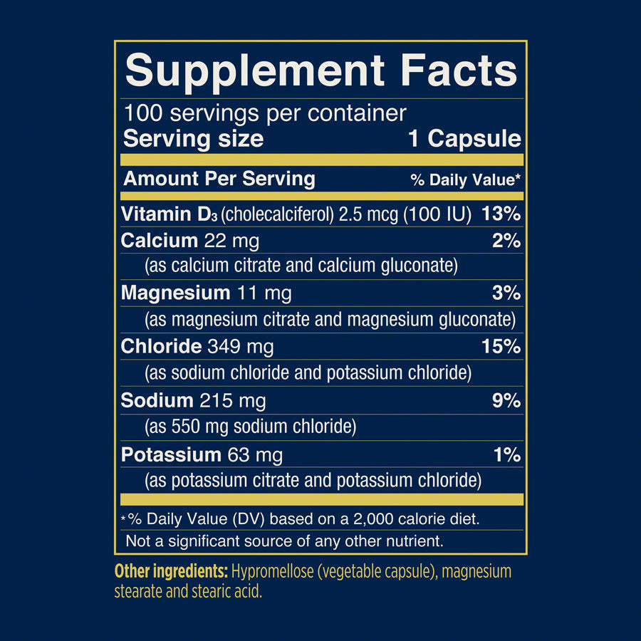 SaltStick Caps: Bottle of 100