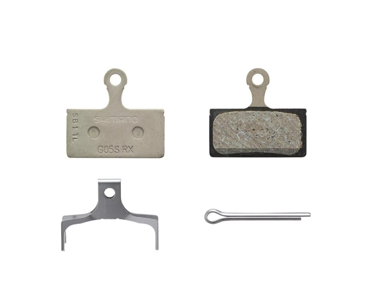 G05S-RX RESIN PAD W/O FIN W/SPRING W/SPLIT PIN 1 PAIR