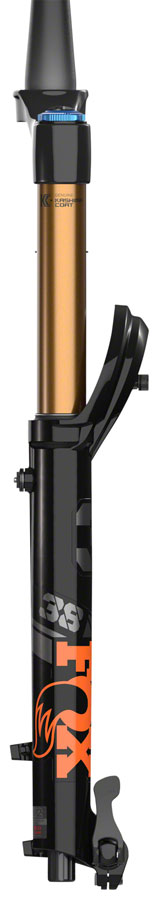 2022 38 K FLOAT 29IN F-S 170 GRIP 2 HSC LSC HSR LSR SHINY BLK ORANGE/GLOSS BLK LOGO 15QRX110 1.5 T 58HT 44MM RAKE AM
