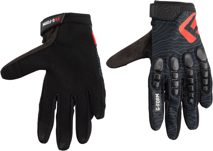 ウェア G-Form PRO TRAIL GLOVES SM g-form-pro-trail-black-black-