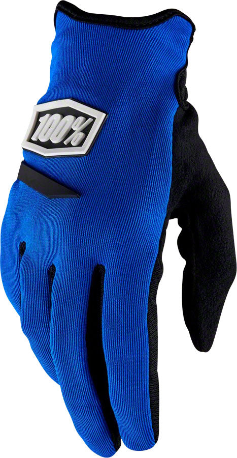 100% RideCamp Women's Glove Blu LG