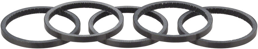 Whisky Parts Co. No.7 Carbon Headset Spacers 5-Pack