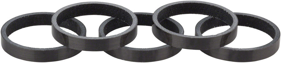 Whisky Parts Co. No.7 Carbon Headset Spacers 5-Pack