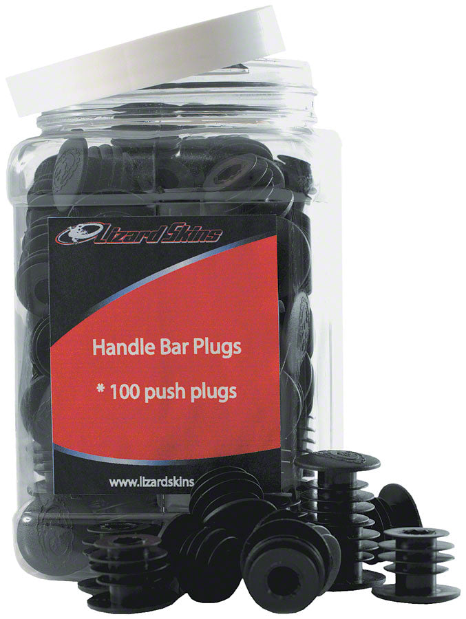 Lizard Skins Handlebar Plug Jar of 100