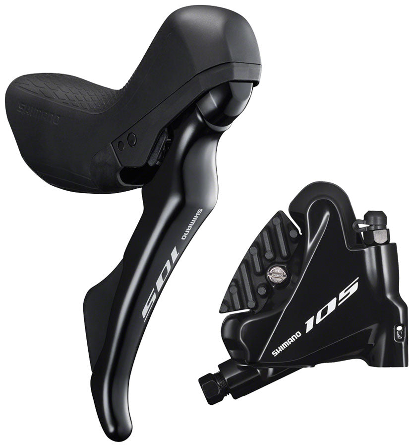 DISC BRAKE ASSEMBLED SET/J-KIT DIRECT ST-R7020(R) BR-R7070(R) BLACK FOR 25MM MNT RESIN(W/FIN) SM-BH90