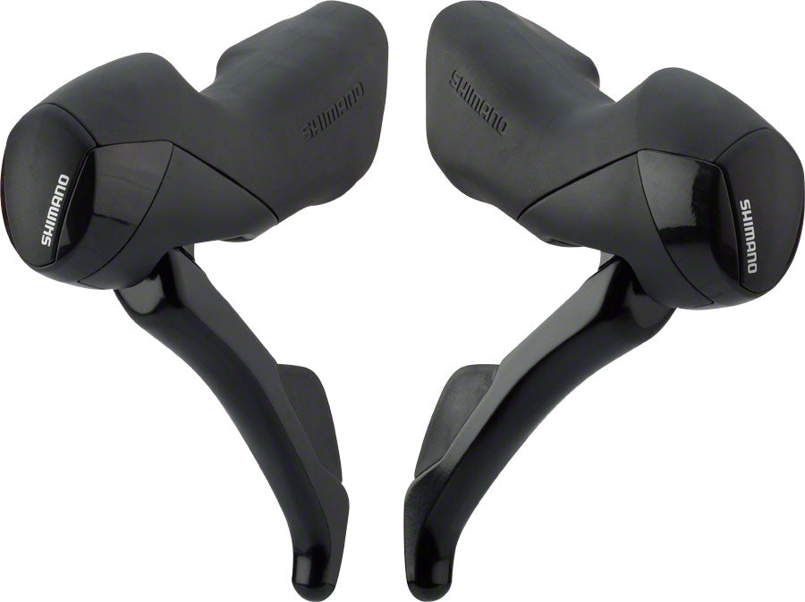 SHIFTERS SHIMANO RS505 11-SPEED DOUBLE HYDRAULIC DISC BRAKE STI LEVER SET