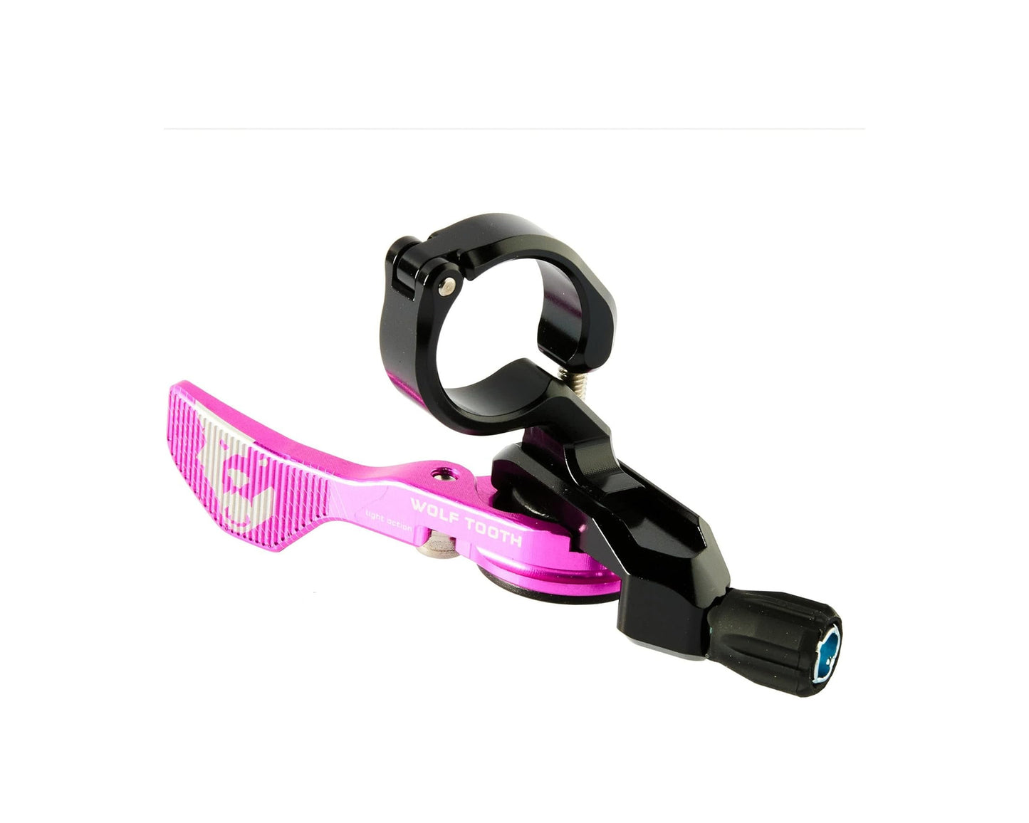 Wolf Tooth Remote Light Action Dropper Lever 22cm Clamp Ltd Ed Pink