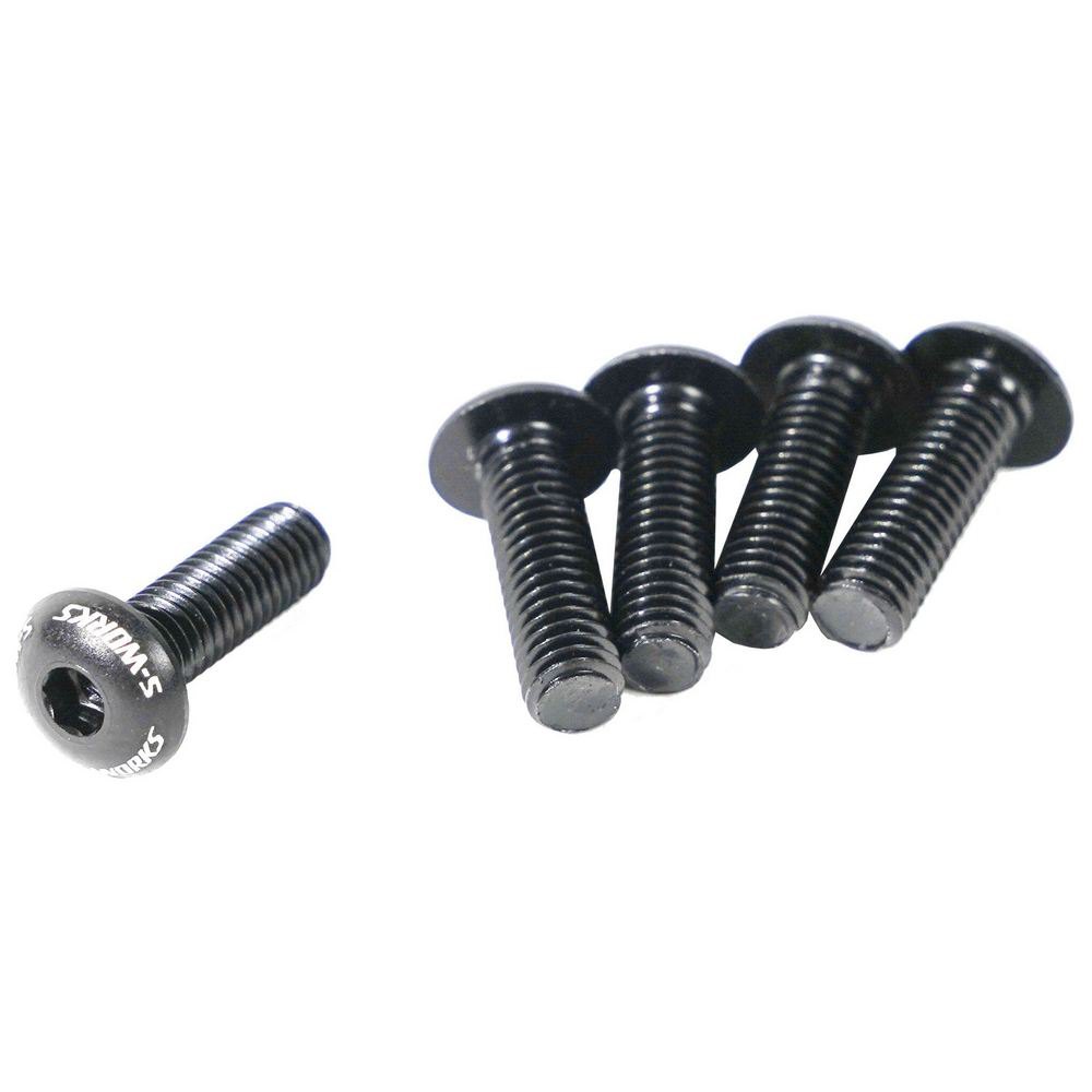 BLT S-WORKS WATER BOTTLE CAGE BOLTS, M5X0.8PX16L, ALLOY (5 PCS)