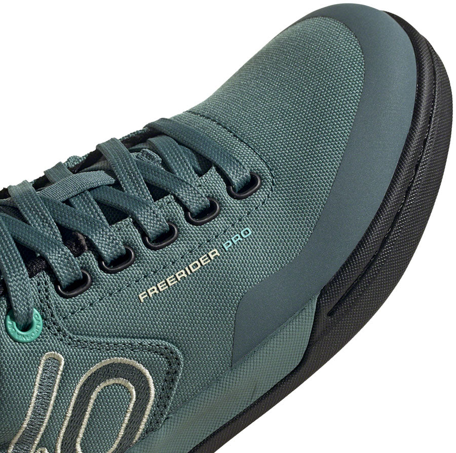 Five Ten Freerider Pro Primeblue Flat Shoe - Women's, Acid Mint / Hazy Emerald / Sand