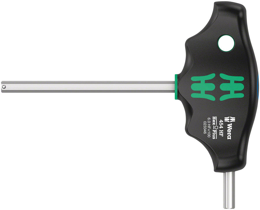 454 HF T-handle hexagon screwdriver Hex-Plus with holding function, 6 x 100 mm