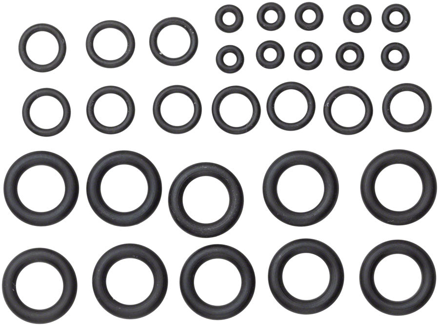 DISC BRAKE BLEED KIT - O-RING KIT (INCLUDES QTY 10 - FITTING O-RING2 , COUPLING O-RINGS & BLEEDING EDGE O-RINGS) - PRO BLEED SYRINGE